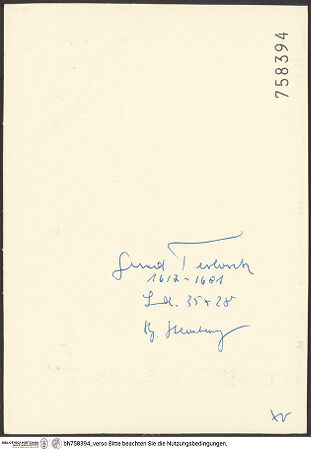 Rückseite von bh758394_recto