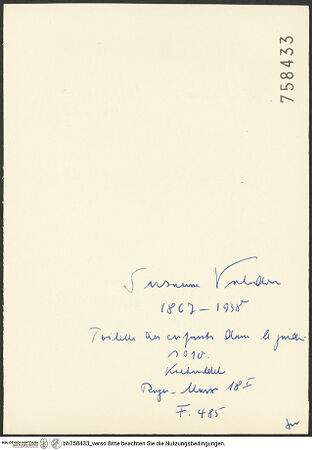 Rückseite von bh758433_recto