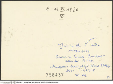 Rückseite von bh758437_recto