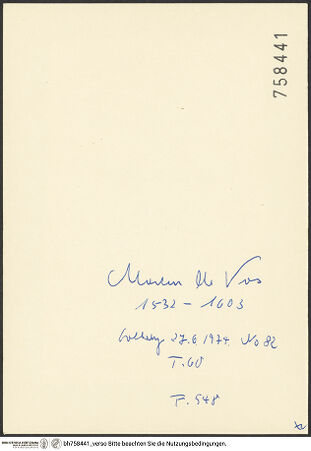 Rückseite von bh758441_recto