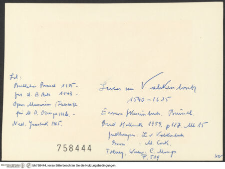 Rückseite von bh758444_recto