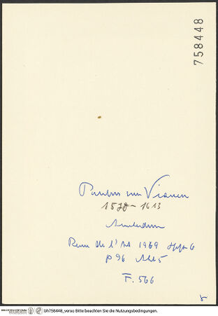 Rückseite von bh758448_recto