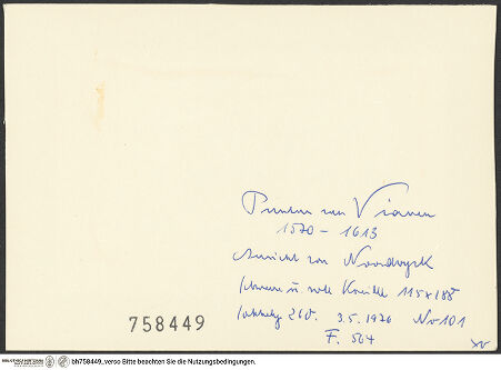 Rückseite von bh758449_recto