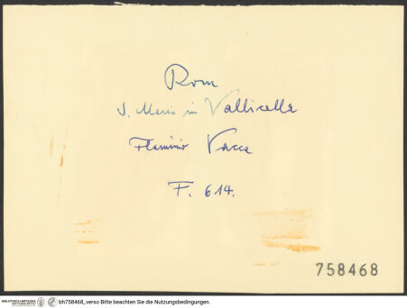 Rückseite von bh758468_recto