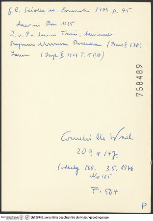 Rückseite von bh758489_recto