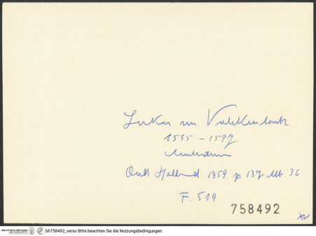 Rückseite von bh758492_recto