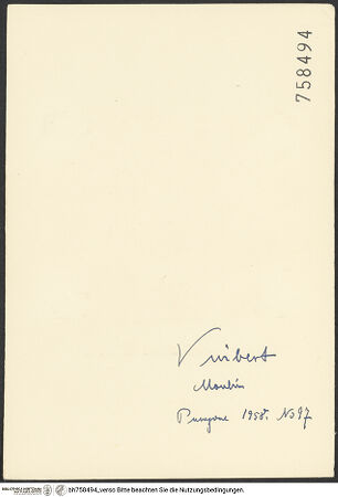 Rückseite von bh758494_recto