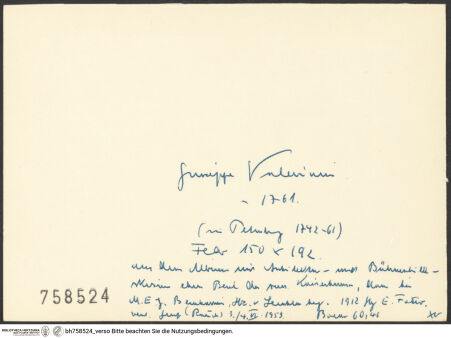 Rückseite von bh758524_recto