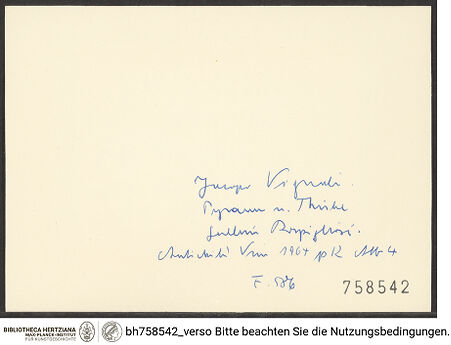 Rückseite von bh758542_recto