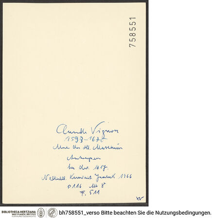 Rückseite von bh758551_recto