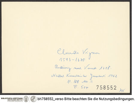 Rückseite von bh758552_recto