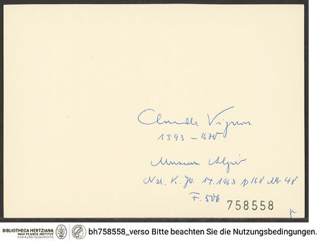 Rückseite von bh758558_recto