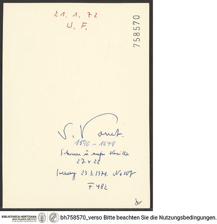 Rückseite von bh758570_recto