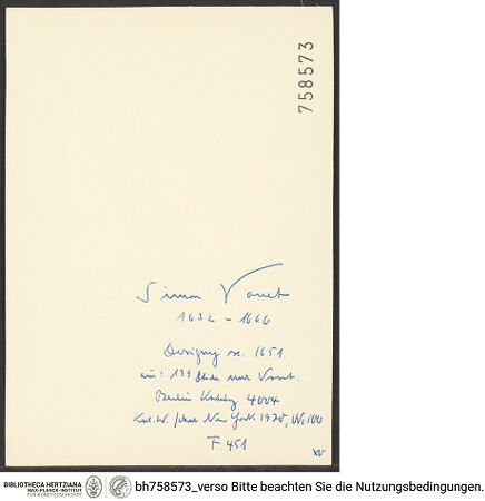 Rückseite von bh758573_recto