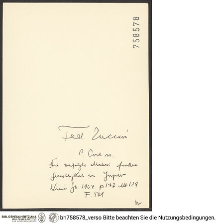 Rückseite von bh758578_recto