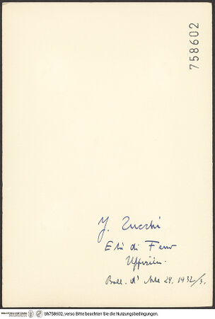 Rückseite von bh758602_recto