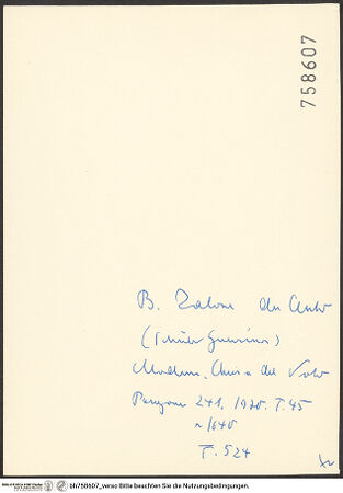 Rückseite von bh758607_recto