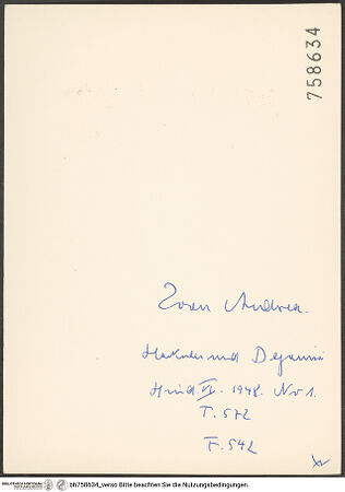 Rückseite von bh758634_recto