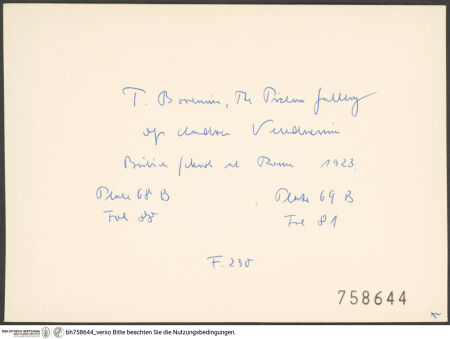 Rückseite von bh758644_recto