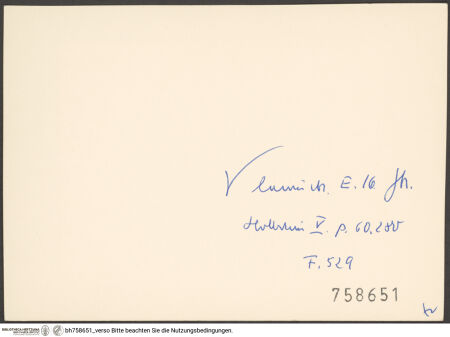 Rückseite von bh758651_recto