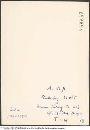 Rückseite von bh758653_recto