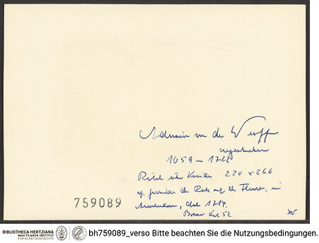 Rückseite von bh759089_recto