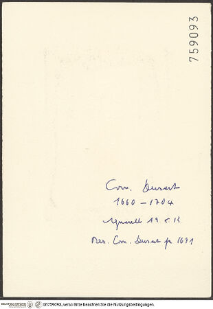 Rückseite von bh759093_recto