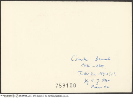 Rückseite von bh759100_recto