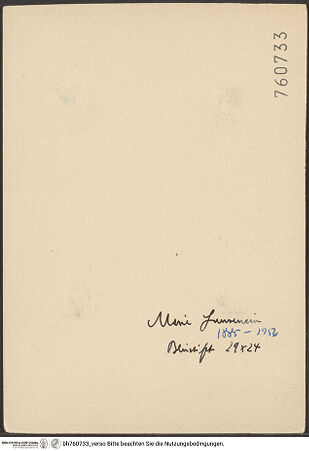 Rückseite von bh760733_recto