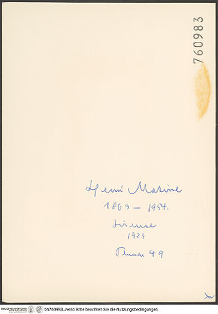 Rückseite von bh760983_recto