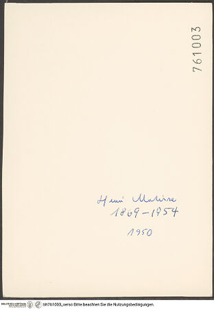 Rückseite von bh761003_recto