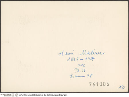 Rückseite von bh761005_recto