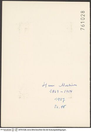 Rückseite von bh761028_recto