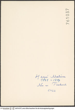 Rückseite von bh761037_recto