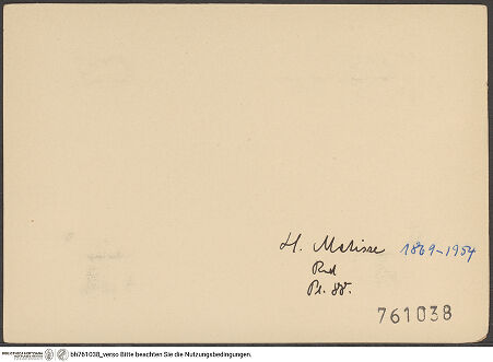 Rückseite von bh761038_recto