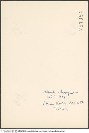 Rückseite von bh761054_recto