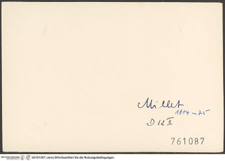 Rückseite von bh761087_recto