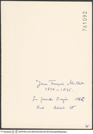 Rückseite von bh761092_recto