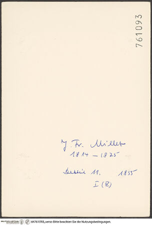 Rückseite von bh761093_recto