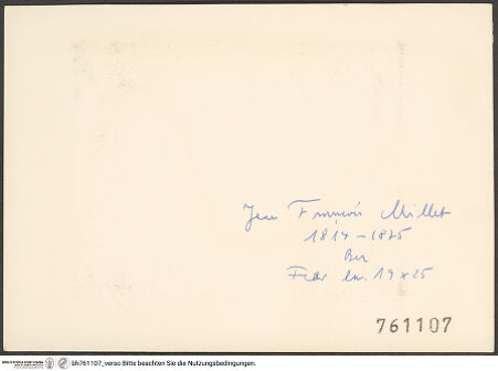 Rückseite von bh761107_recto