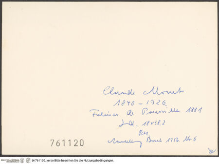 Rückseite von bh761120_recto