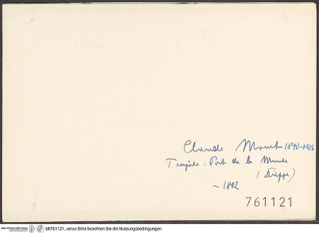 Rückseite von bh761121_recto