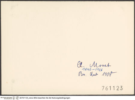 Rückseite von bh761123_recto