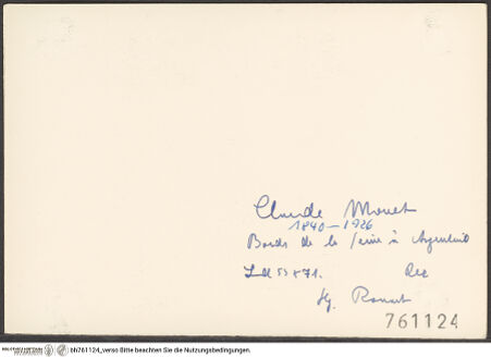 Rückseite von bh761124_recto