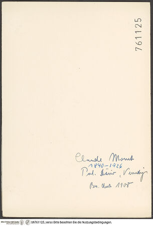 Rückseite von bh761125_recto