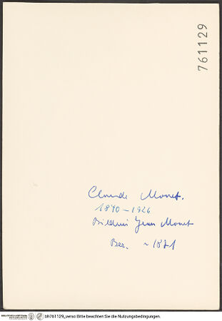 Rückseite von bh761129_recto