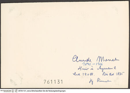 Rückseite von bh761131_recto