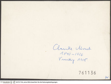 Rückseite von bh761136_recto