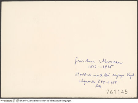 Rückseite von bh761145_recto