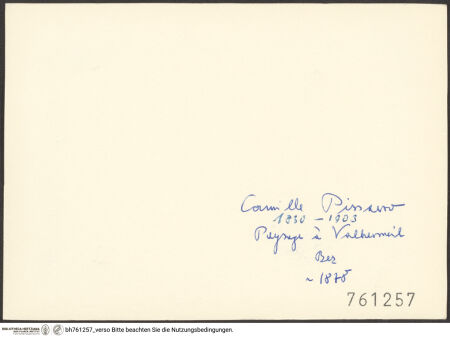 Rückseite von bh761257_recto